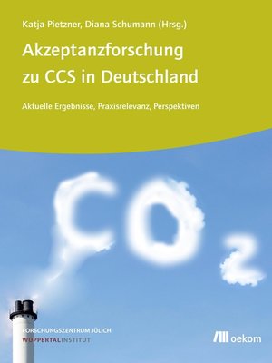 cover image of Akzeptanzforschung zu CCS in Deutschland.